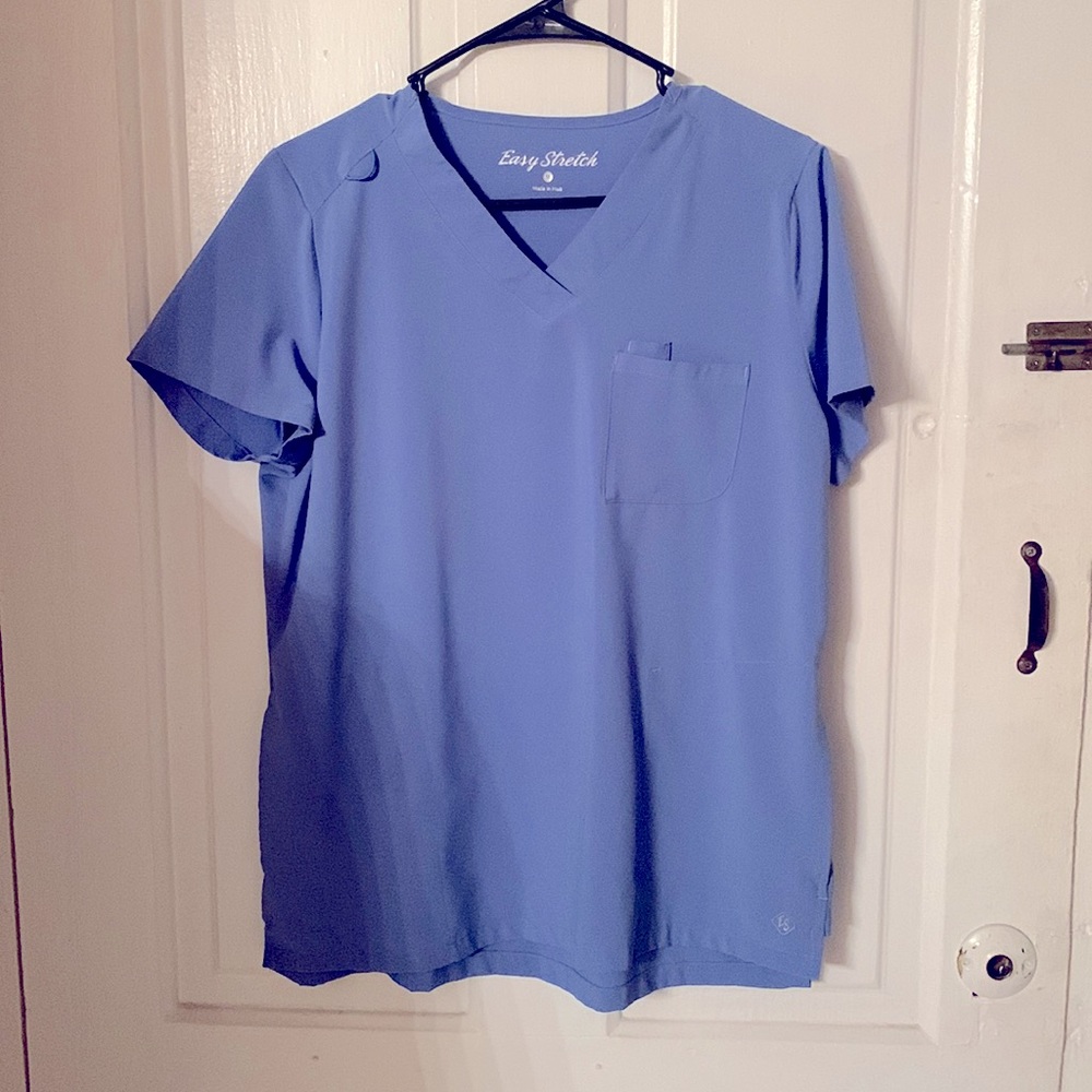 Women’s Ceil Blue Scrub Top